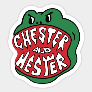 Chester and Hester Animal Kingdom Sticker